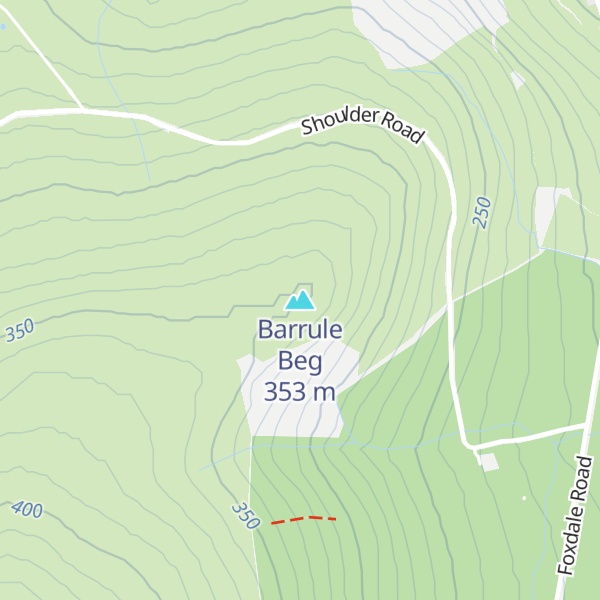 Map of Barrule Beg