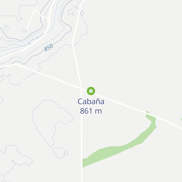 Map of Cabaña