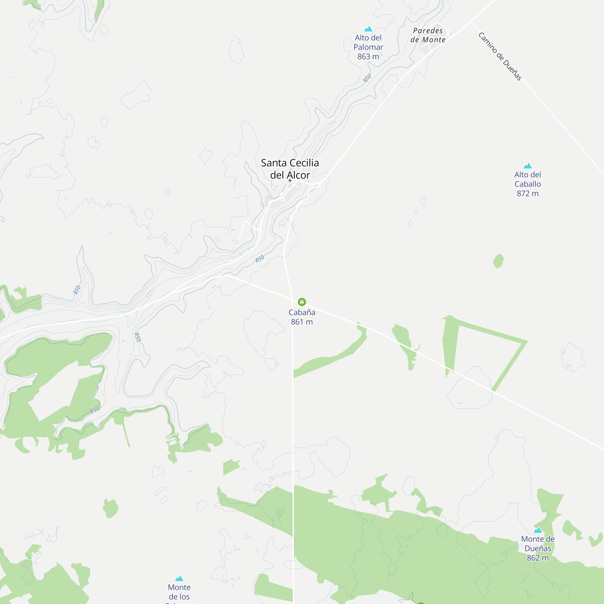 Cabaña map