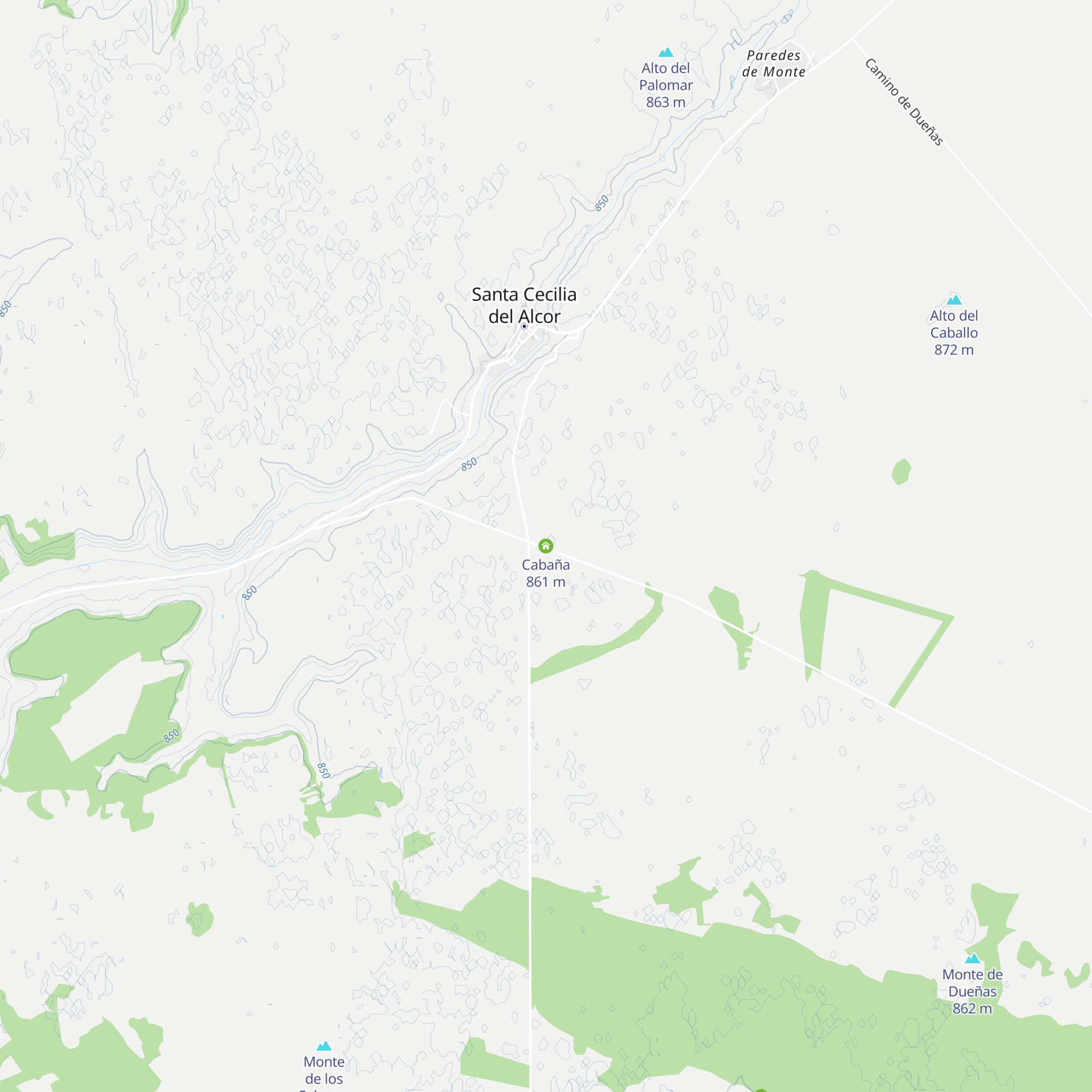 Cabaña map