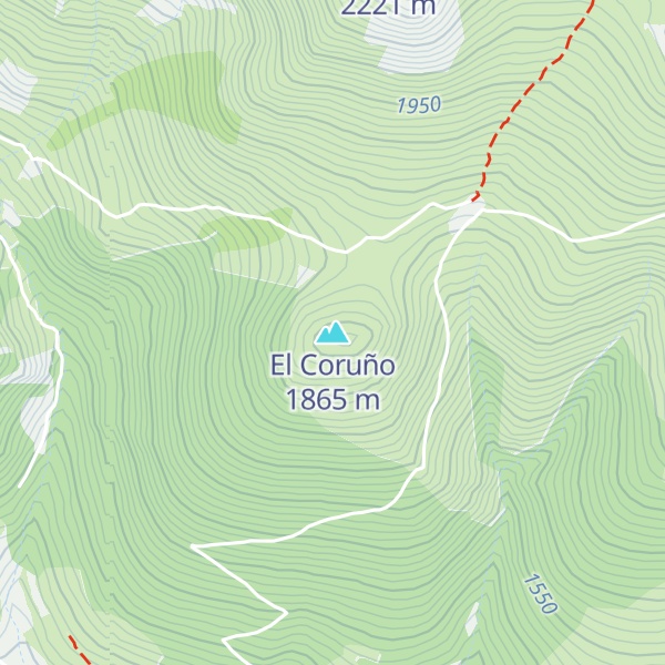 Map of El Coruño