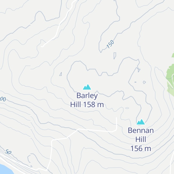 Map of Barley Hill
