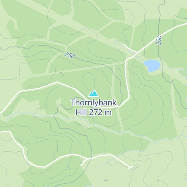 Map of Thornlybank Hill