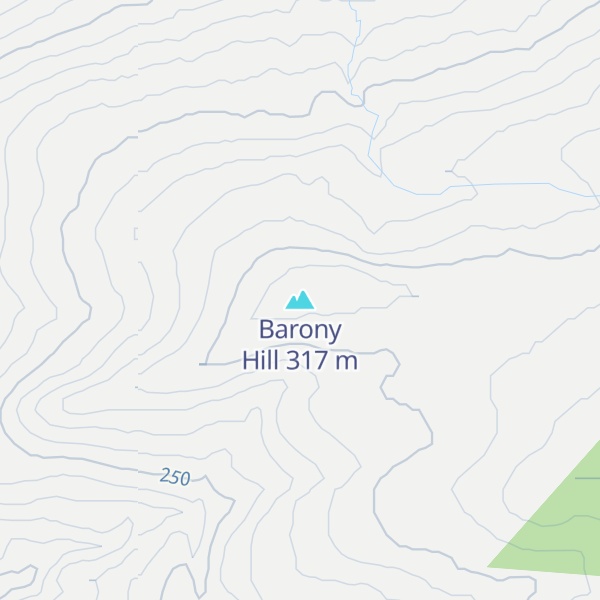 Map of Barony Hill