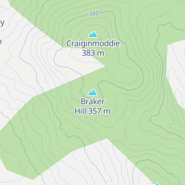 Map of Braker Hill
