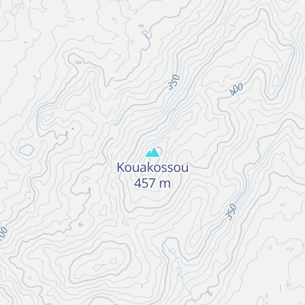 Map of Kouakossou