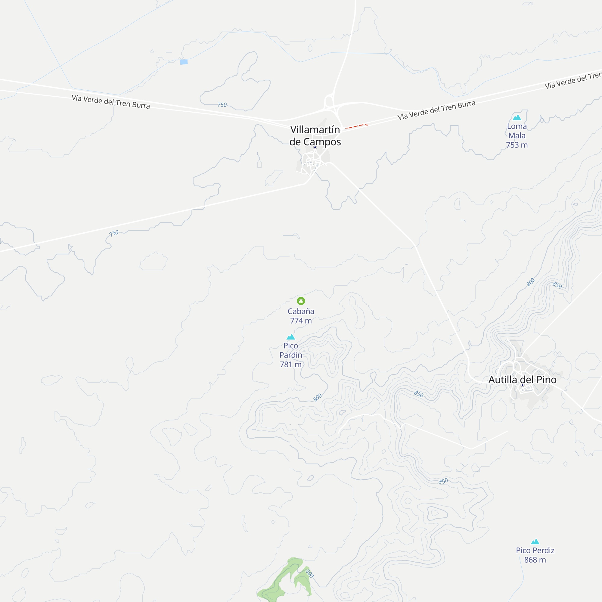 Cabaña map