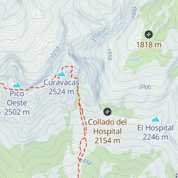 Map of Risco del Hospital
