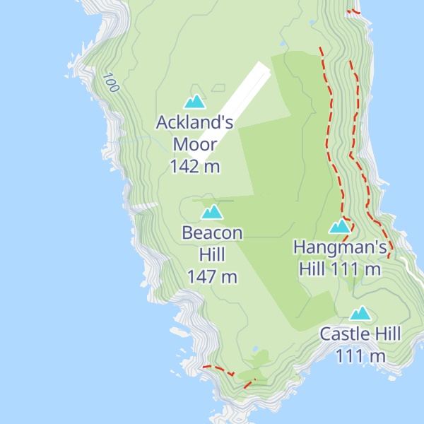 Map of Beacon Hill