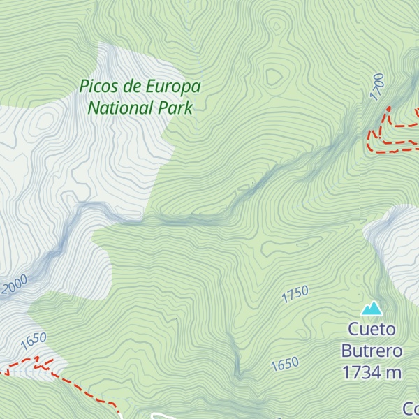 Map of Alto de las Verdianas