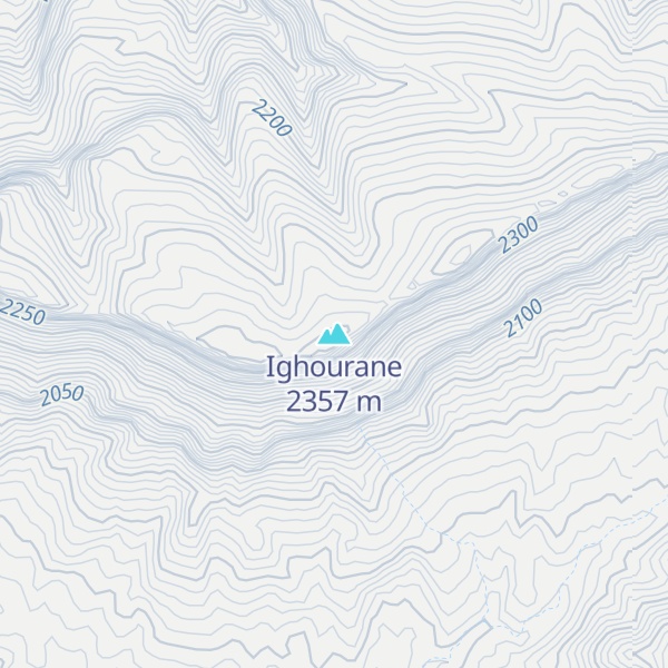 Map of Ighourane