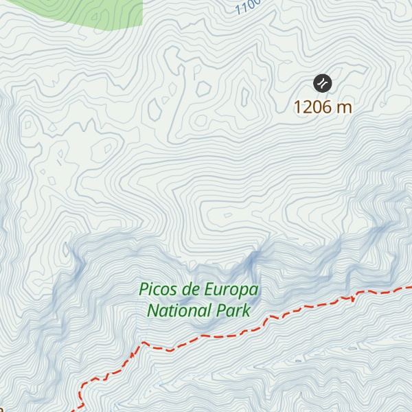 Map of Cabañas de Lláu