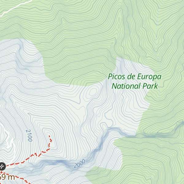 Map of Canto la Concha