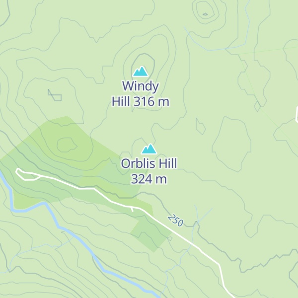 Map of Orblis Hill