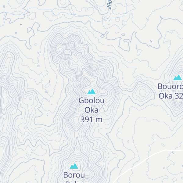 Map of Gbolou Oka