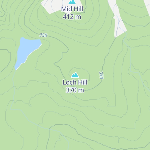 Map of Loch Hill