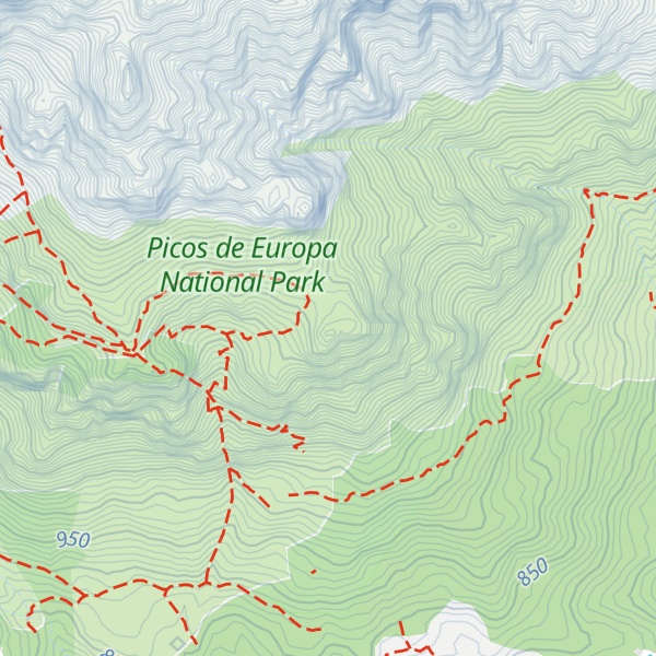Map of Peña de Mañimoco