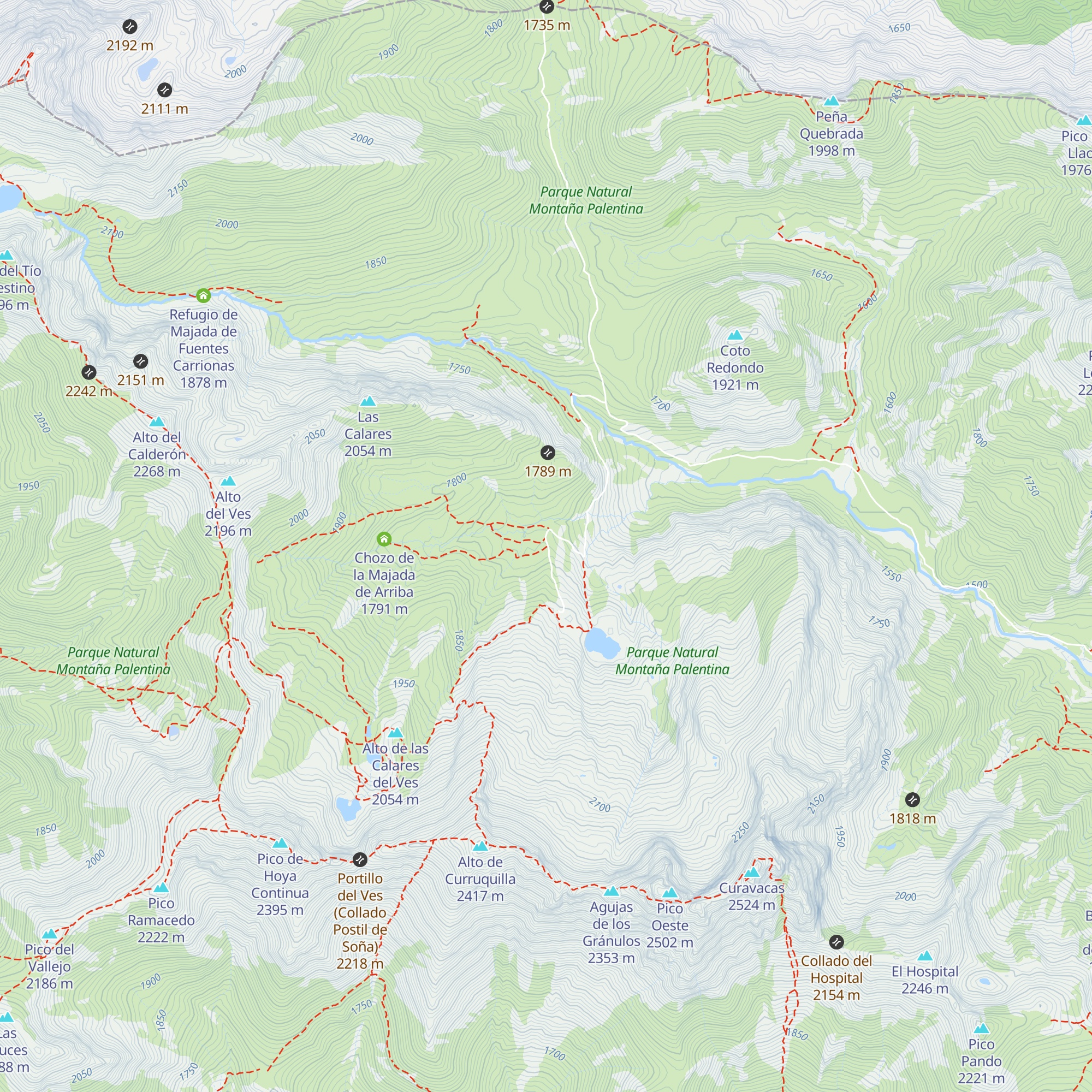 Chozo del Tío Vicente o del Ves map