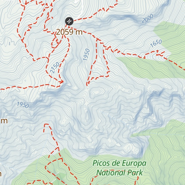 Map of Pico de la Jonfría