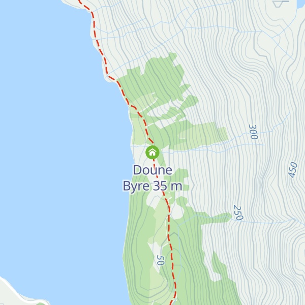 Map of Doune Byre