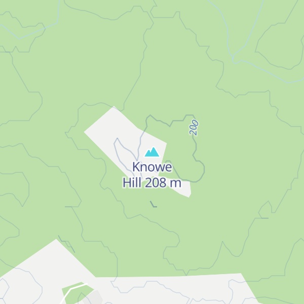 Map of Knowe Hill