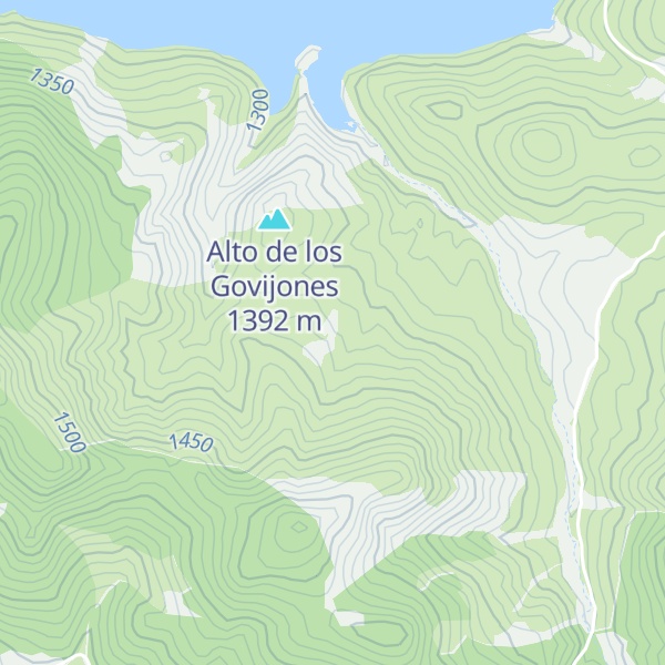 Map of Refugio los Hoyos