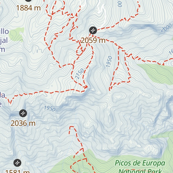 Map of Sagrado Corazón