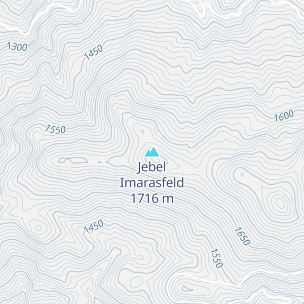 Map of Jebel Imarasfeld