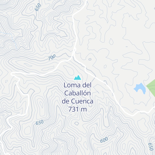 Map of Loma del Caballón de Cuenca