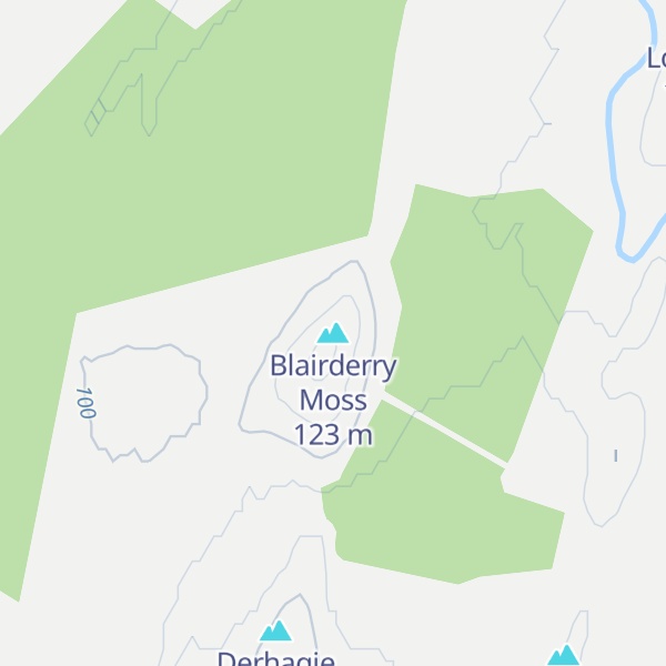 Map of Blairderry Moss