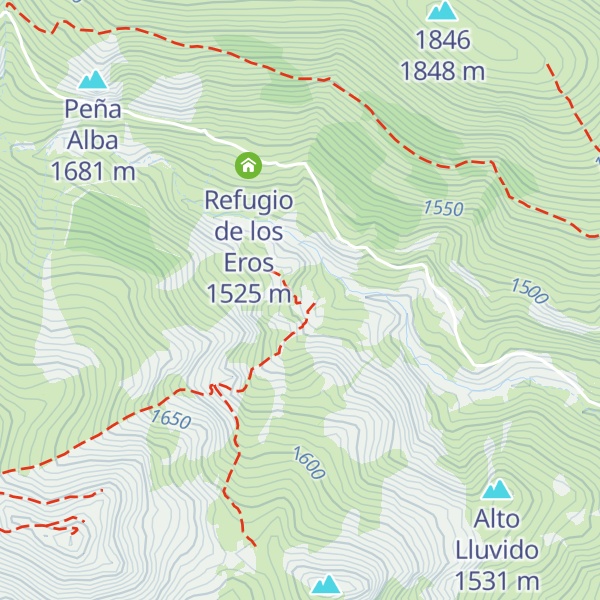 Map of Chozo de la Majada de la Peña