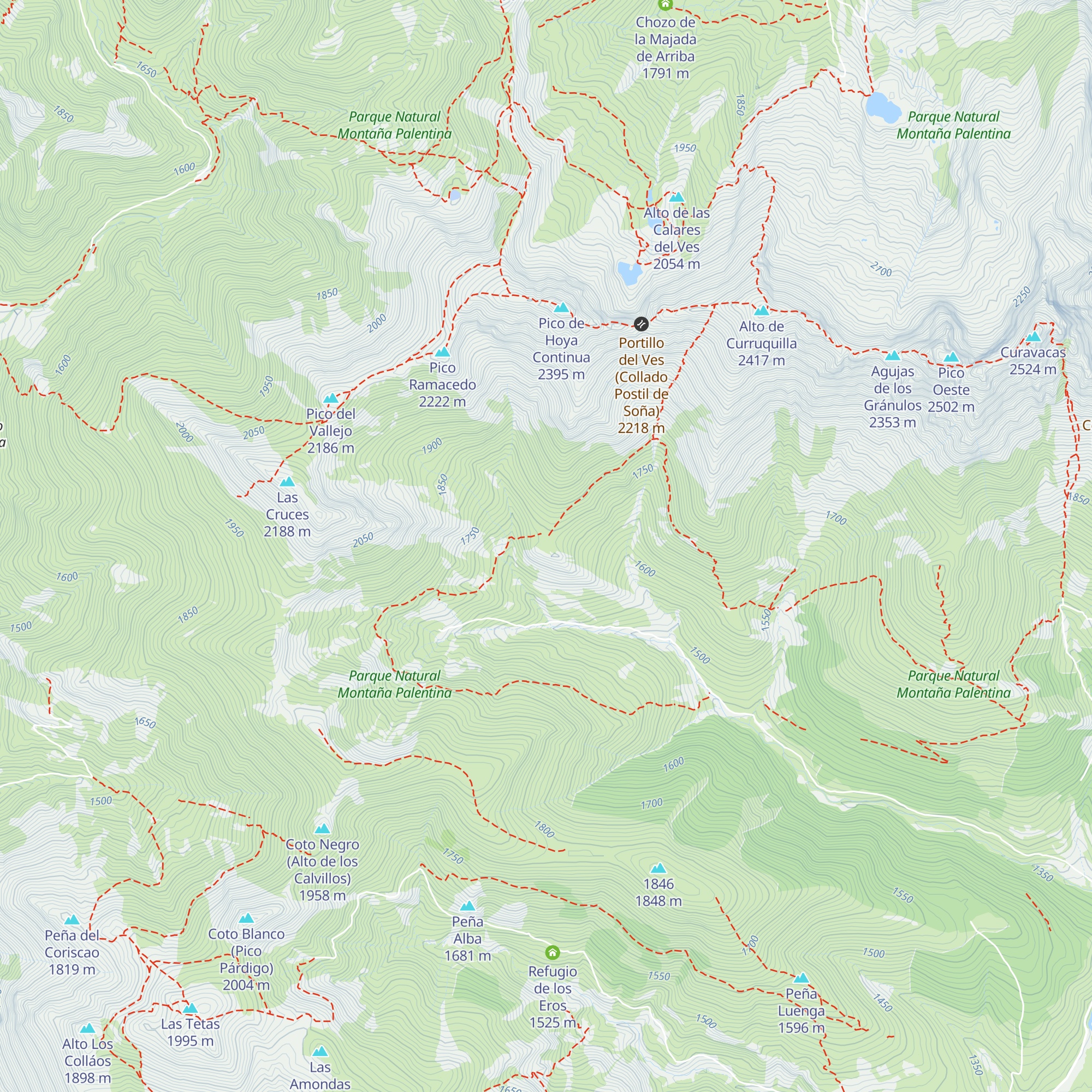 Chozo de Piedrahita map