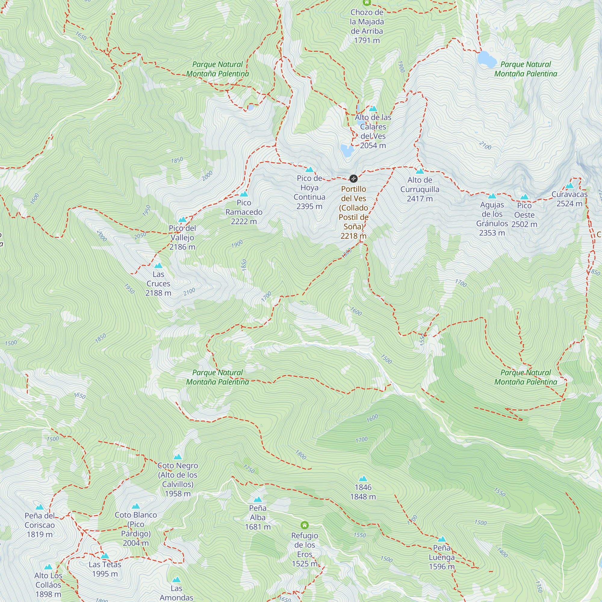 Chozo de Piedrahita map