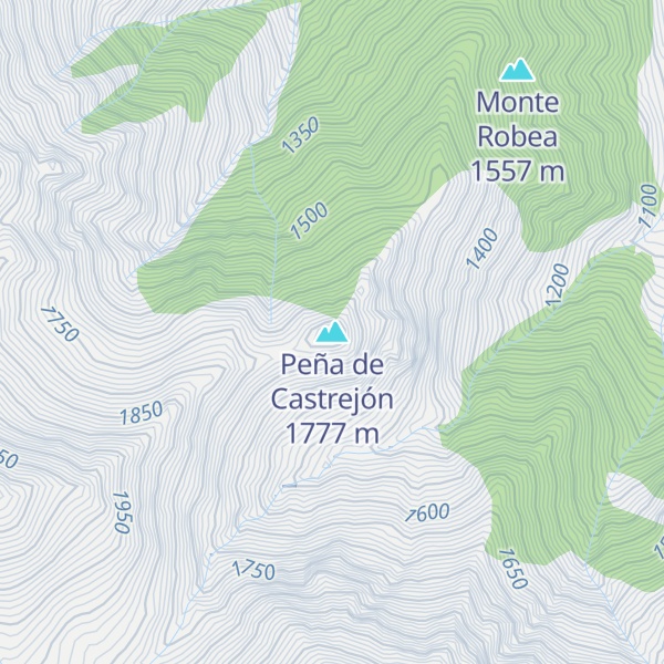 Map of Peña de Castrejón