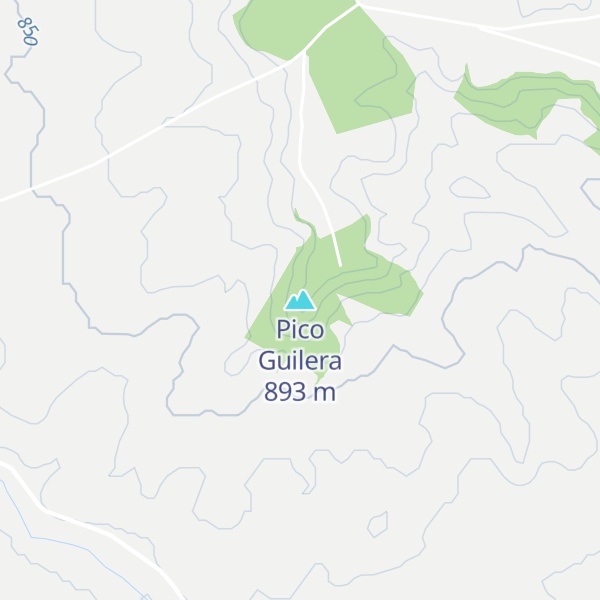 Map of Pico Guilera