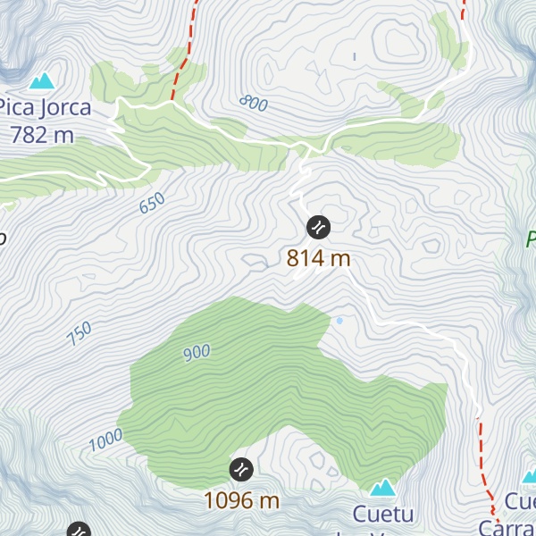 Map of Cabañaverde