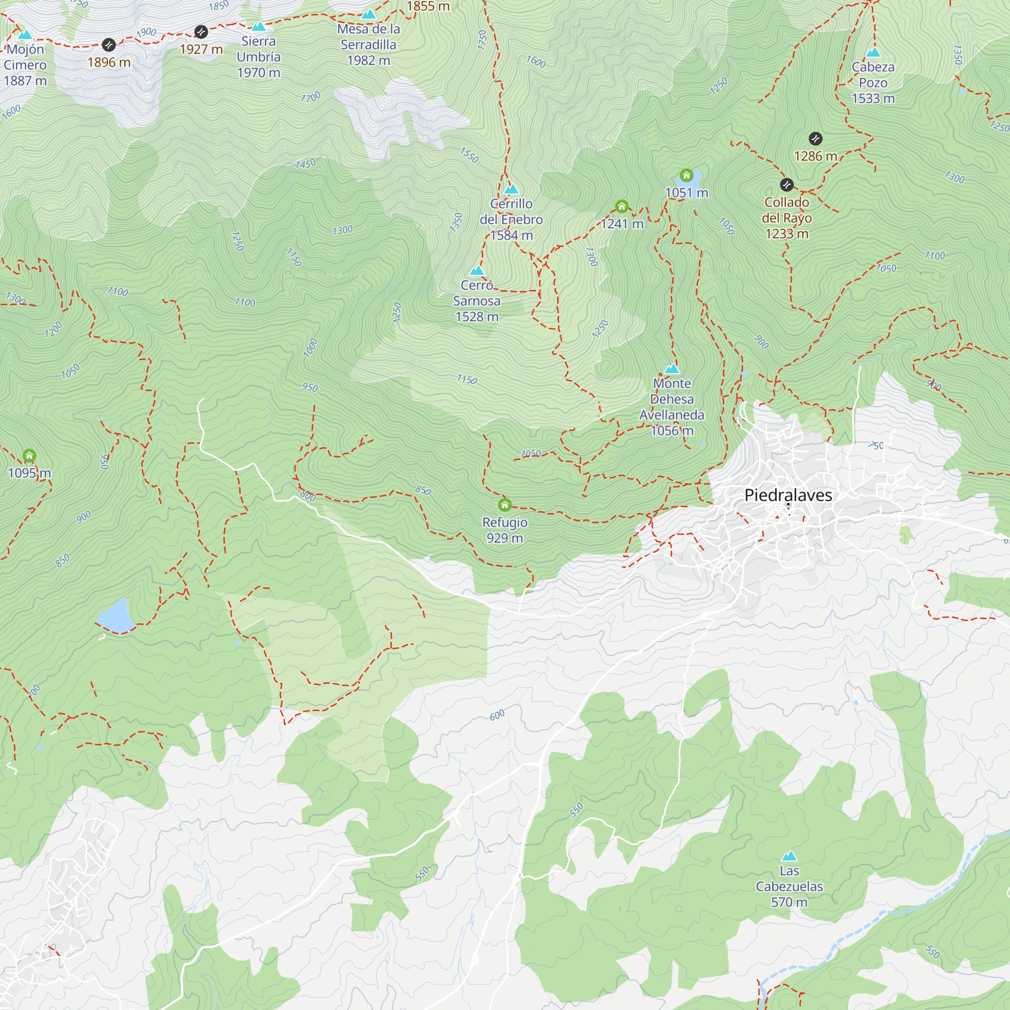 Refugio map