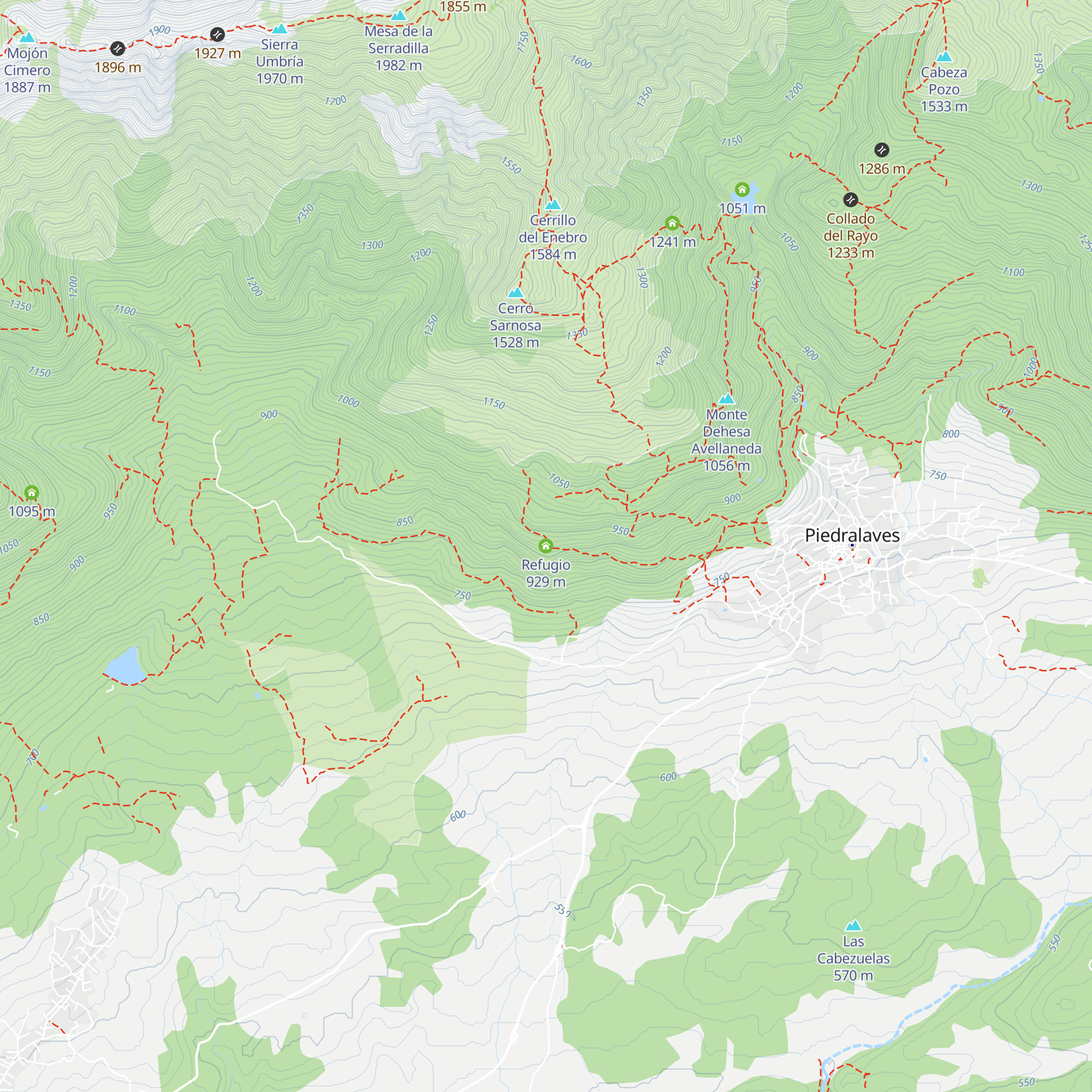 Refugio map