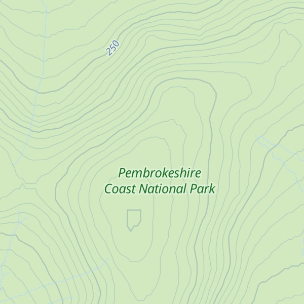 Map of Carn Bica