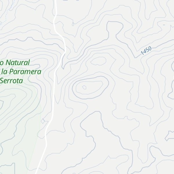 Map of Cabeza Piornera