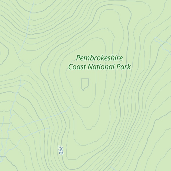 Map of Carn Siân