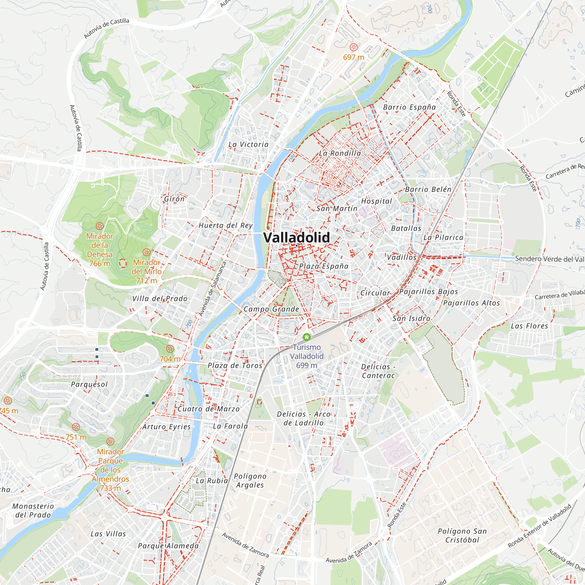 Oficina de Turismo map