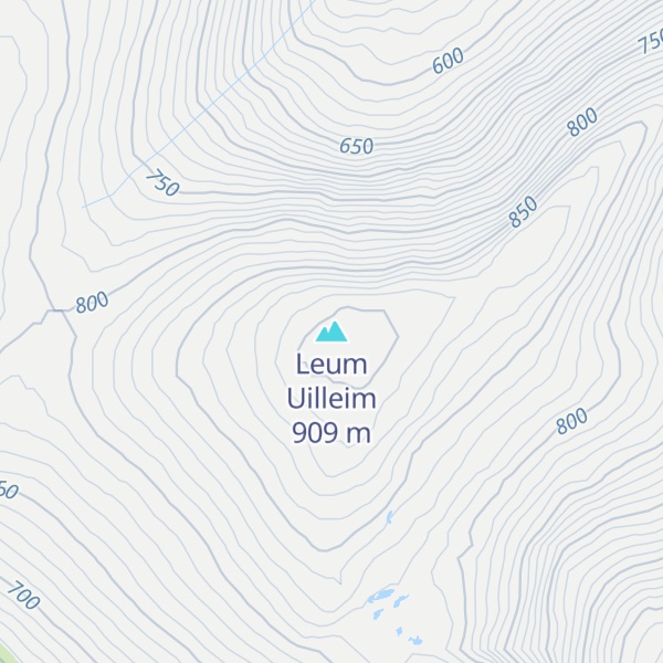 Map of Leum Uilleim