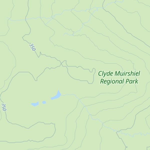 Map of Dunnairbuck Hill