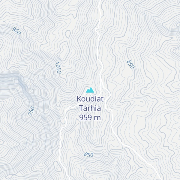 Map of Koudiat Tarhia