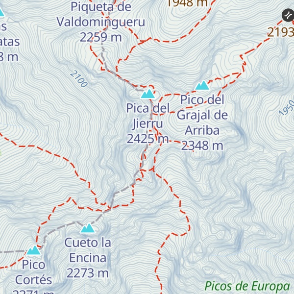 Map of Morra de Lechugales