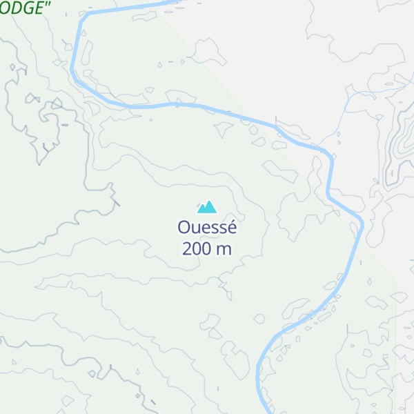 Map of Ouessé
