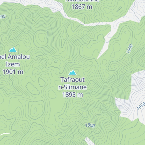 Map of Tafraout n-Slimane