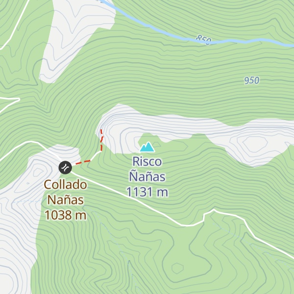 Map of Risco Ñañas