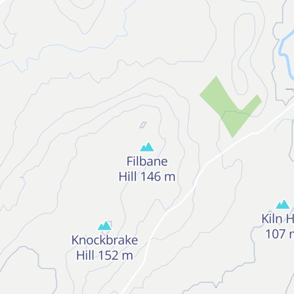 Map of Filbane Hill